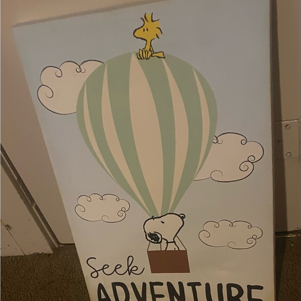 Woodstock and Snoopy Adventure Wall Art